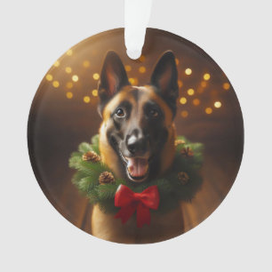 Belgisches Malinois Holiday Ornament