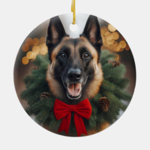 Belgisches Malinois Holiday Ornament