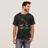 Belgisches Malinois Malicorn, der sich für Maligat T-Shirt (Vorne ganz)