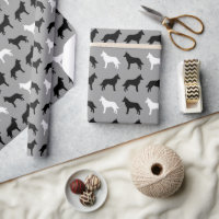 Belgisches Malinois-Silhouetten-Muster