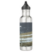 Belgisches Pferdefüßler in Paddock Wasserflasche Edelstahlflasche (Rechts)