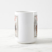 Belgisches Pferdeteam Sleigh Bells Ring Kaffeetasse (Mittel)