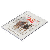 Belgisches Pferdeteam Sleigh Bells Ring Notizblock (Linke Seite)