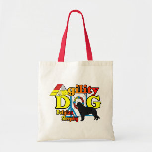 Belgisches Sheepdog Agility Shirt Geschenke Tragetasche