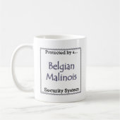 Belgisches Sicherheitssystem Malinois Kaffeetasse (Links)