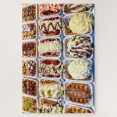 belgisches Waffel Puzzle (Vertikal)