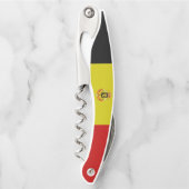 belgisches Wappen Kellnermesser (Vorderseite)