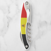 belgisches Wappen Kellnermesser (Rückseite)