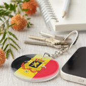 Belgisches Wappen Schlüsselanhänger (Vorderseite rechts)