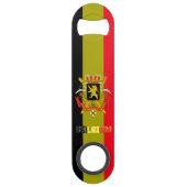 belgisches Wappen Speed Flaschenöffner (Rückseite)