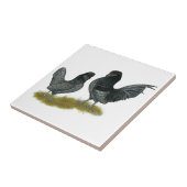Belgisches Watermaal Bantams Fliese (Seite)