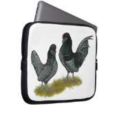 Belgisches Watermaal Bantams Laptopschutzhülle (Vorne Rechts)