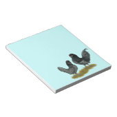 Belgisches Watermaal Bantams Notizblock (angewinkelt)