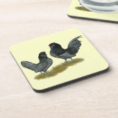 Belgisches Watermaal Bantams Untersetzer (Linke Seite)