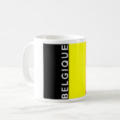 Belgium belgium land französischer text name kaffeetasse (Vorderseite Links)