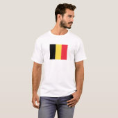 Belgium Flag T-Shirt, Patriotic T-Shirts (Vorne ganz)