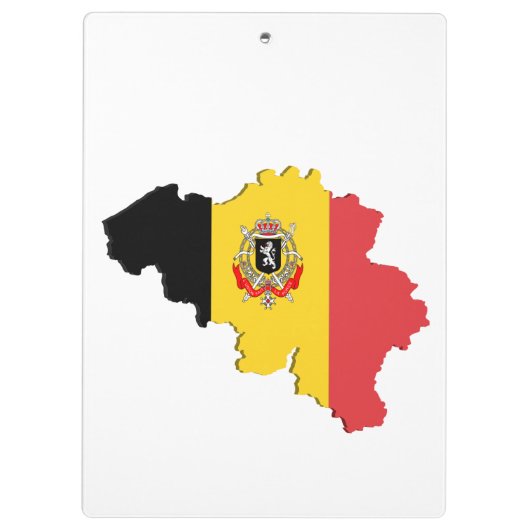 Belgium map klemmbrett (Rückseite)
