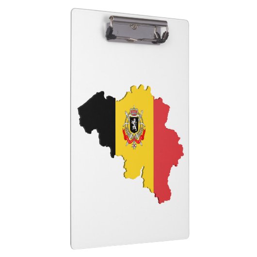 Belgium map klemmbrett (Rechts)