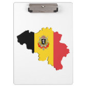 Belgium map klemmbrett (Vorderseite)