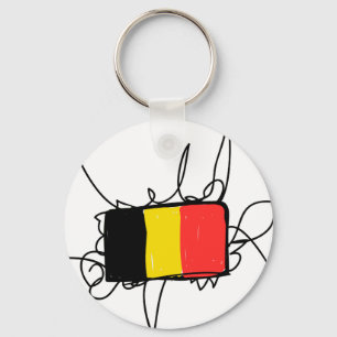 Belgium Schlüsselanhänger