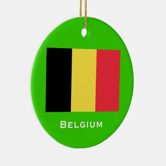 BELGIUM* Weihnachtsverzierung Keramikornament (Rechts)