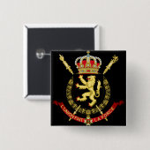 Belgiumemblem Button (Vorne & Hinten)