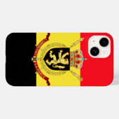 Belgiumemblem Case-Mate iPhone Hülle (Rückseite (Horizontal))
