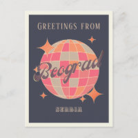 Belgrad Beograd Serbien Retro-Grüße