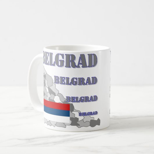 Belgrad Kaffeetasse (Vorderseite Links)