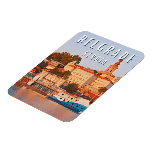 Belgrad - Kulturzentrum des Balkans Magnet (Linke Seite)