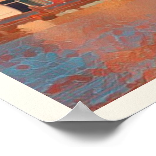 Belgrad - Kulturzentrum des Balkans Poster (Ecke)