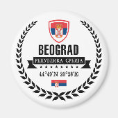 Belgrad Magnet (Vorne)