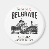 Belgrad Magnet (Vorne)