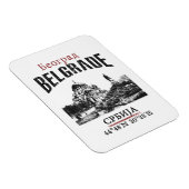 Belgrad Magnet (Rechte Seite)