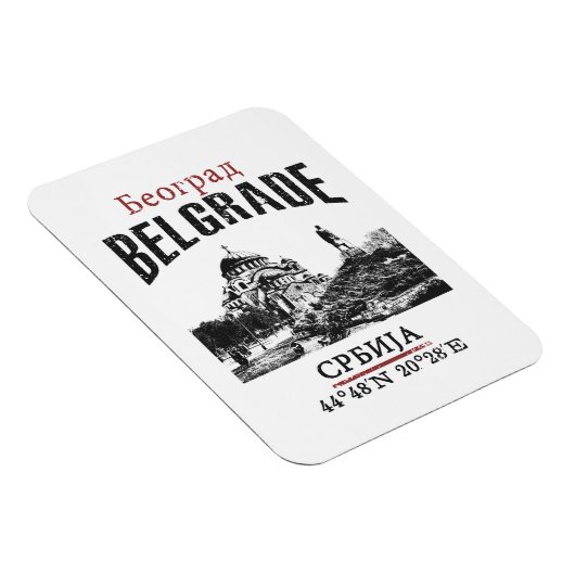 Belgrad Magnet (Rechte Seite)