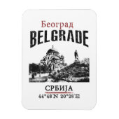 Belgrad Magnet (Vertikal)
