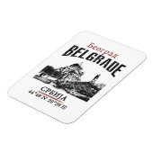 Belgrad Magnet (Linke Seite)