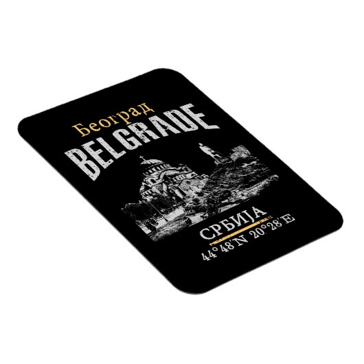 Belgrad Magnet (Rechte Seite)