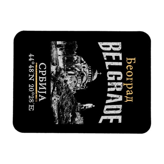 Belgrad Magnet (Horizontal)