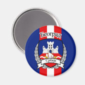 Belgrad Magnet (Vorderseite/Rückseite)