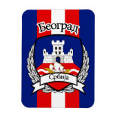 Belgrad Magnet (Vertikal)