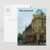 Belgrad Postkarte (Vorne/Hinten)