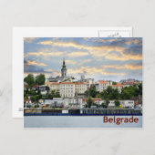 Belgrad Postkarte (Vorne/Hinten)