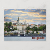 Belgrad Postkarte (Vorderseite)