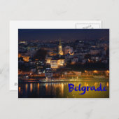 Belgrad Postkarte (Vorne/Hinten)