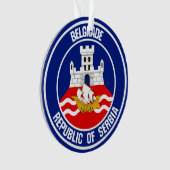 Belgrad RundEmblem Ornament (Vorderseite)