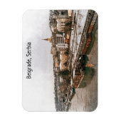 Belgrad Serbien Balkan Panoramasicht Magnet (Vertikal)