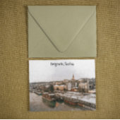 Belgrad Serbien Balkan Panoramasicht Postkarte