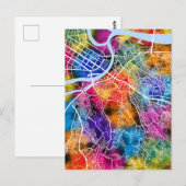 Belgrad Serbien City Map Postkarte (Vorne/Hinten)