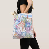 Belgrad Serbien City Map Tasche (Von Nahem)